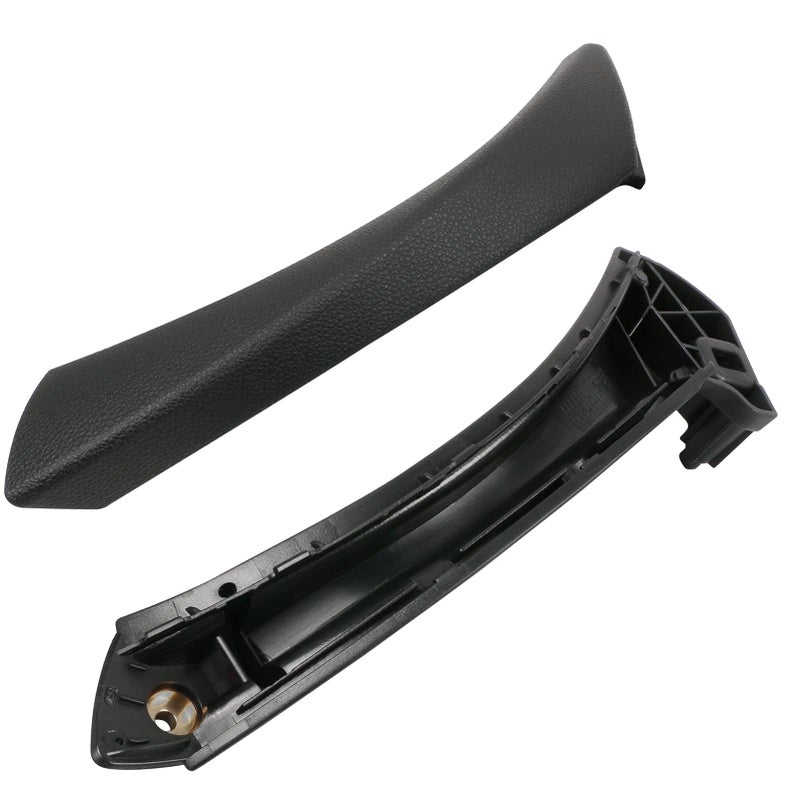 TTCR-II Compatible with BMW 3 Series Door Handle Covers 2006-2012, Completed Part 2 Pcs for E90 E91 Door Pull Handles Replacement Kit Fits 323 325 328 330 335 Sedan & Touring (Black, Right) - Image 2